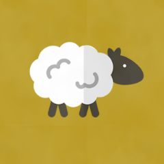 מדבקות שם עגולות מעוצבות - בחווה שלנו