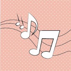 מדבקות שם עגולות מעוצבות - מסיבה