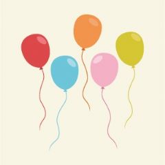 מדבקות שם עגולות מעוצבות - מזל טוב