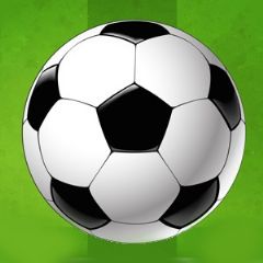 מדבקות שם עגולות מעוצבות - כדורגל