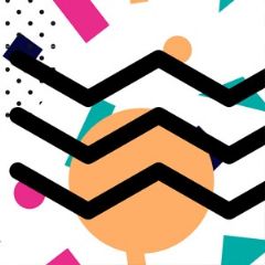 מדבקות שם מלבניות מעוצבות - ממפיס