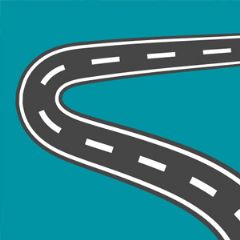 מדבקות שם מלבניות מעוצבות - טרנזיט