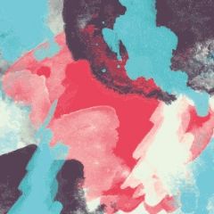 מדבקות שם רחבות מעוצבות - צבעי מים